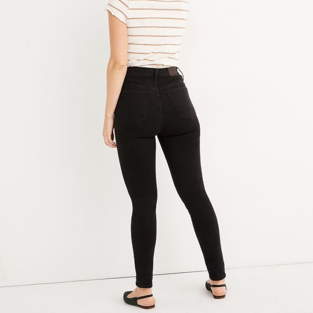 Madewell 11" High-Rise Skinny Jeans in Lunar Wash EUC Size 30